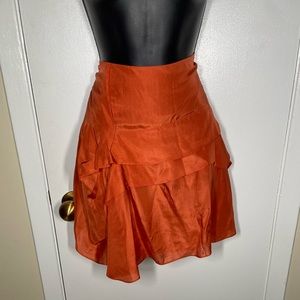 Chloe skirt, orange